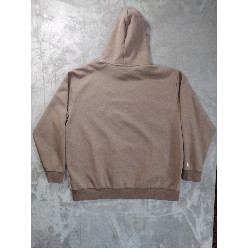 Polo Ralph Lauren Mens 3XLT Big Tall Desert Tan Hoodie Track Athleisure Gym - Picture 2 of 10